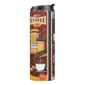 Koffiewinkel   banners, cafetaria en thermosbeker (Gedraaid links)
