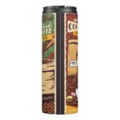 Koffiewinkel   banners, cafetaria en thermosbeker (Achterkant)