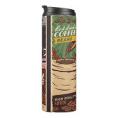 Koffiewinkel   banners, cafetaria en thermosbeker (Geroteerd rechts)