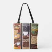 Koffiewinkel   banners, cafetaria en tote bag (Achterkant)