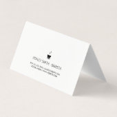 Koffiewinkel | Barista Visitekaartje (Achterkant)