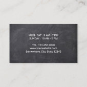 Koffiewinkel - bijtend Chalkboard - afe Loyalty (Achterkant)