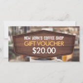 Koffiewinkel Café Cadeaubon (Voorkant)