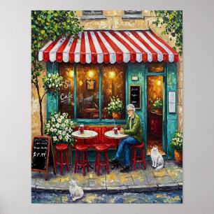 Koffiewinkel Cafe Poster