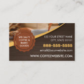 Koffiewinkel Cafe Visitekaartje (Achterkant)