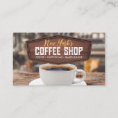 Koffiewinkel Cafe Visitekaartje (Voorkant)