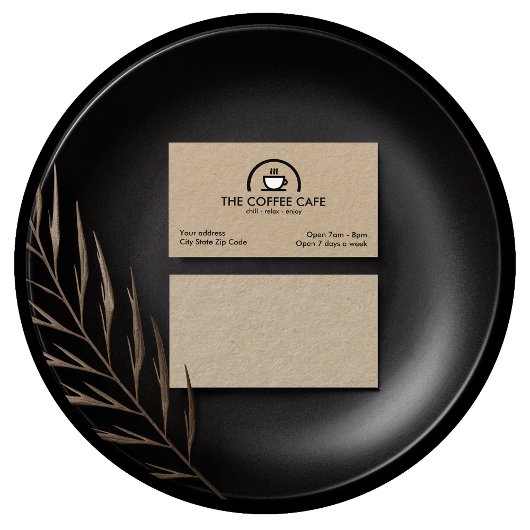 Koffiewinkel Cafe Visitekaartje
