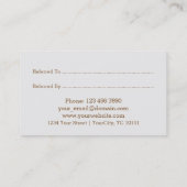 Koffiewinkel - Een vriend doorgeven Aanbevelingskaartje (Achterkant)