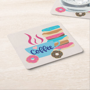 Koffiewinkel Kartonnen Onderzetters