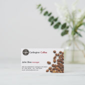 Koffiewinkel Klantenkaartje (Staand voorkant)