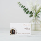 Koffiewinkel Klantenlust Drink Klantenkaartje (Staand voorkant)