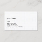 Koffiewinkel Koffiekopje Café Minimalist Visitekaartje (Achterkant)