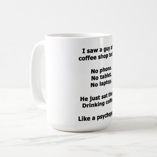 Koffiewinkel Koffiemok (Voorkant links)