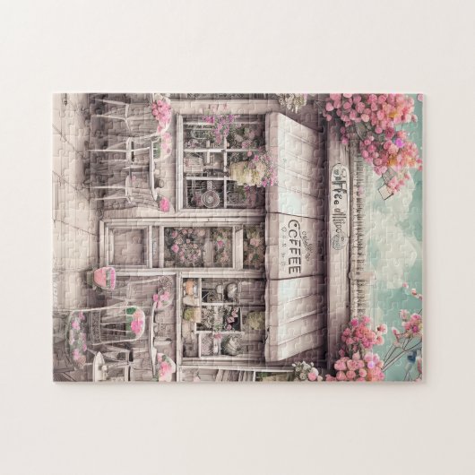 Koffiewinkel Legpuzzel (Horizontaal)