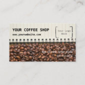 Koffiewinkel Loyalty-Visitekaartje Klantenkaartje (Voorkant)