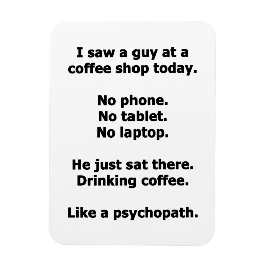 Koffiewinkel Magneet (Verticaal)