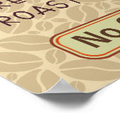 Koffiewinkel met bekertje Creëer Je eigen persoonl Poster (Hoek)