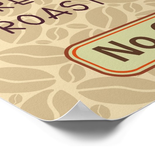 Koffiewinkel met bekertje Creëer Je eigen persoonl Poster (Hoek)