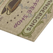 Koffiewinkel met bekertje Creëer Je eigen persoonl Snijplank (Hoek)