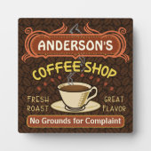 Koffiewinkel met Mok Creëer Je eigen persoonlijke Fotoplaat (Voorkant)