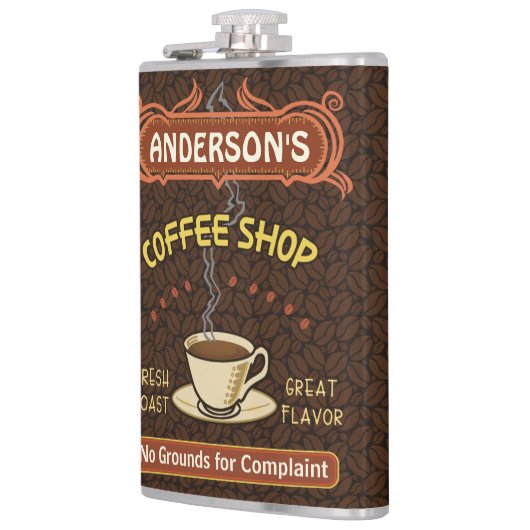 Koffiewinkel met Mok Creëer Je eigen persoonlijke Heupfles (Links)
