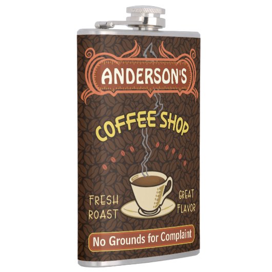 Koffiewinkel met Mok Creëer Je eigen persoonlijke Heupfles (Rechts)