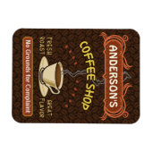 Koffiewinkel met Mok Creëer Je eigen persoonlijke Magneet (Horizontaal)