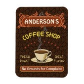 Koffiewinkel met Mok Creëer Je eigen persoonlijke Magneet (Verticaal)