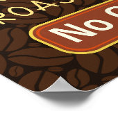 Koffiewinkel met Mok Creëer Je eigen persoonlijke  Poster (Hoek)