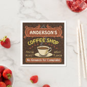 Koffiewinkel met Mok Creëer Je eigen persoonlijke Servetten (Insitu)