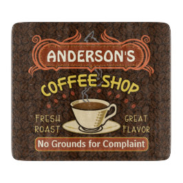 Koffiewinkel met Mok Creëer Je eigen persoonlijke Snijplank