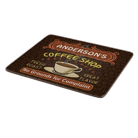 Koffiewinkel met Mok Creëer Je eigen persoonlijke Snijplank (Hoek)