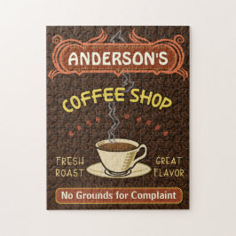 Koffiewinkel Mok Creëer uw eigen, persoonlijk brui Legpuzzel