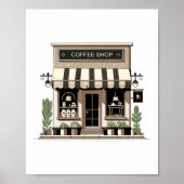 Koffiewinkel Poster (Voorkant)
