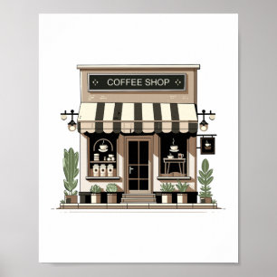 Koffiewinkel Poster