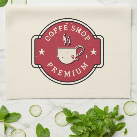 Koffiewinkel | Premium-koffie Theedoek (Gevouwen)