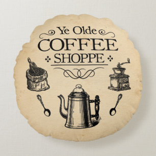 koffiewinkel rond kussen