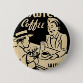  koffiewinkel ronde button 5,7 cm (Voorkant)