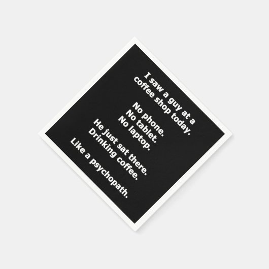 Koffiewinkel Servet (Hoek)