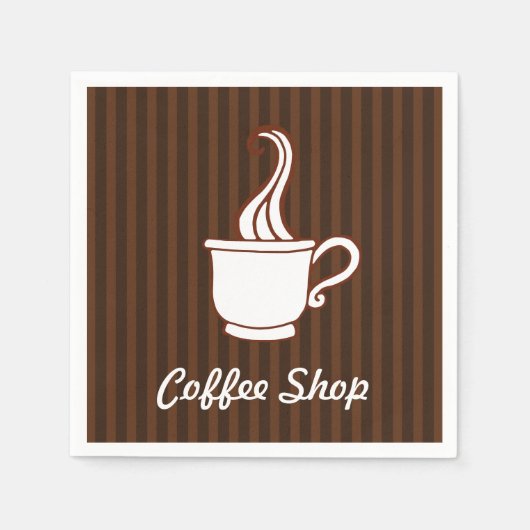 Koffiewinkel servetten (Voorkant)