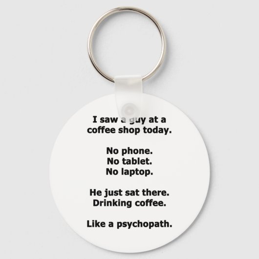 Koffiewinkel Sleutelhanger (Voorkant)