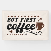 koffiewinkel spandoek (Horizontaal)