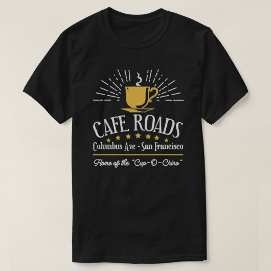 Koffiewinkel van dus ik trouwde met een Ax Murdere T-shirt (Design voorkant)
