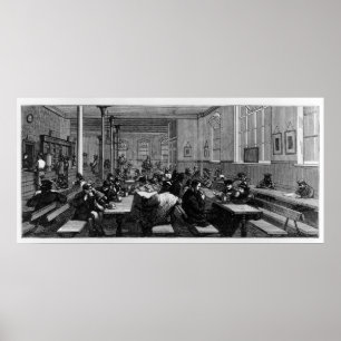 Koffiewinkel van het man poster