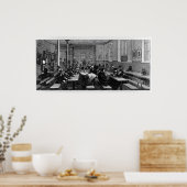 Koffiewinkel van het man poster (Keuken)