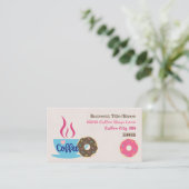 Koffiewinkel Visitekaartje (Staand voorkant)