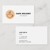 Koffiewinkel Visitekaartje (Voorkant / Achterkant)