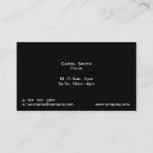 Koffiewinkel Visitekaartje (Achterkant)