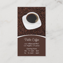 Koffiewinkel Visitekaartje