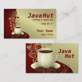 Koffiewinkel Visitekaartje (Voorkant / Achterkant)